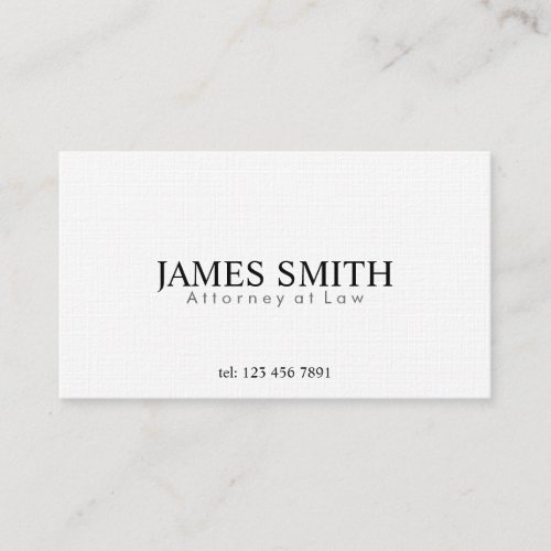 Attorney at Law - Business Cards
