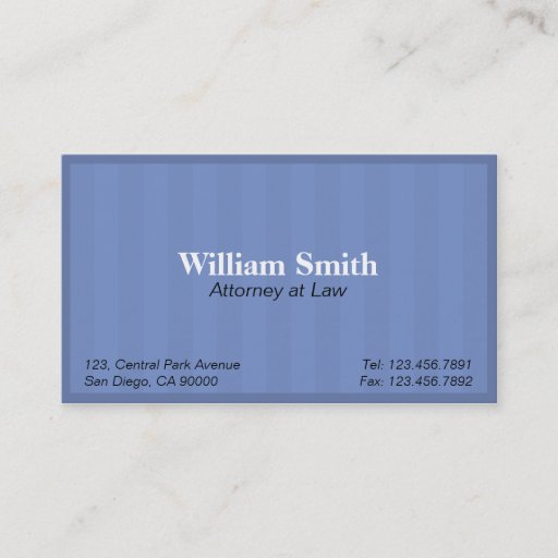 Customizable Attorney at Law - Business Cards