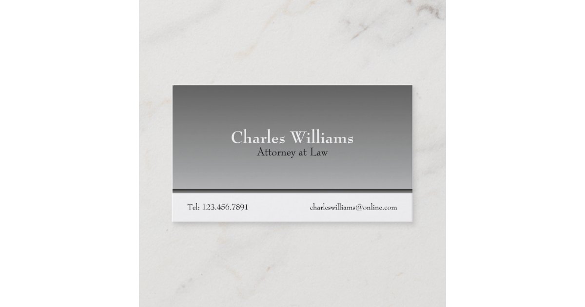 Attorney at Law - Business Cards | Zazzle.com