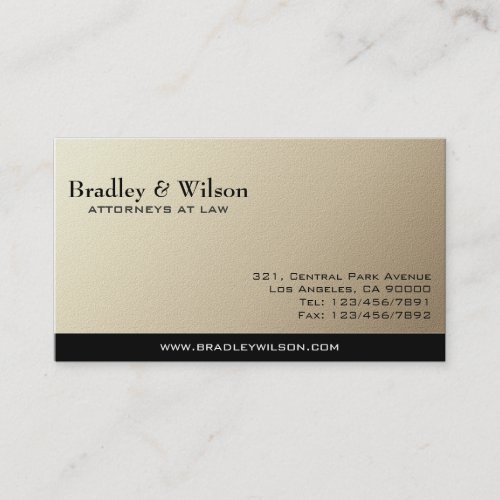 Attorney at Law - Business Cards