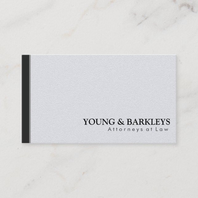 Attorney at Law - Business Cards (Front)