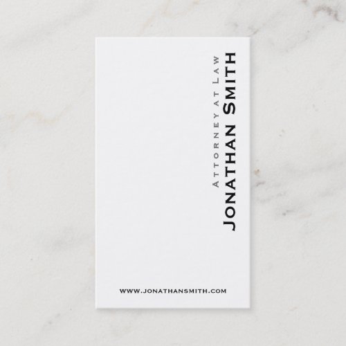 Attorney at Law - Business Cards