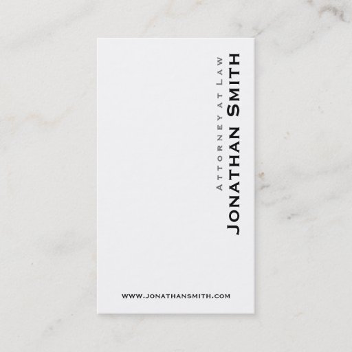 Customizable Attorney at Law - Business Cards
