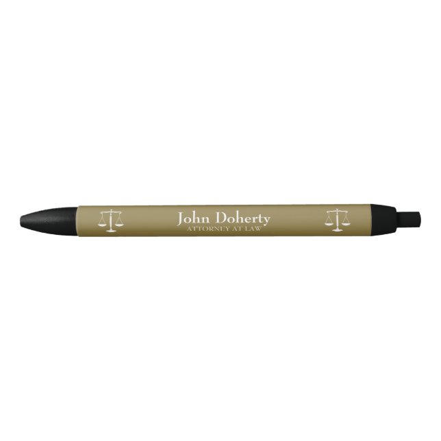 ATTORNEY AT LAW | Classic Law Office Pen (Front)