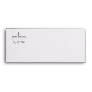 Attorney Printed & Mailing Envelopes | Zazzle