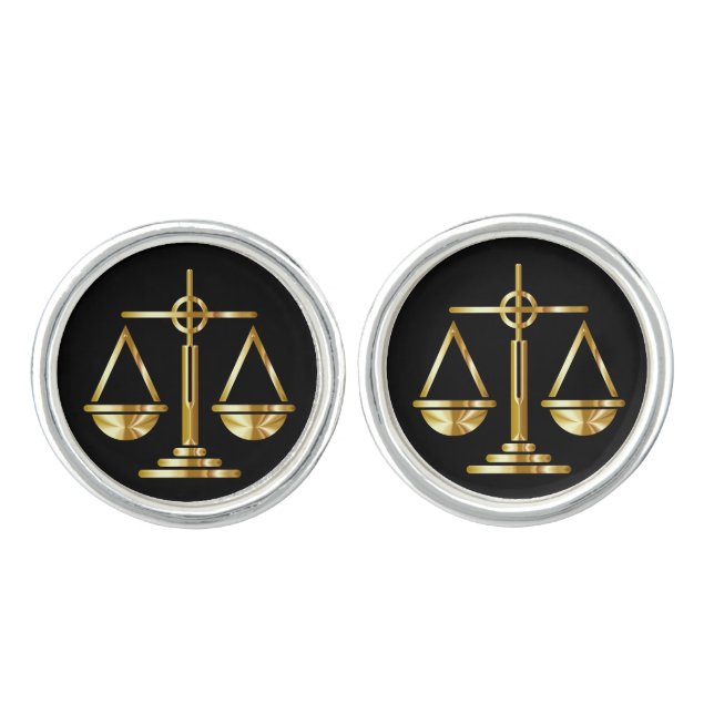 Attorney at Law Cufflinks (Front)