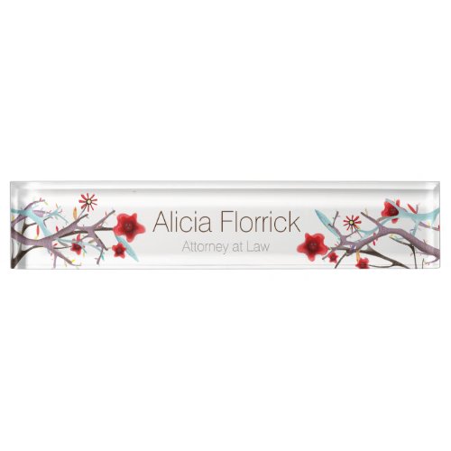 Attorney at Law Desk Name Plate