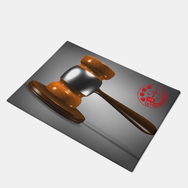 Attorney at law doormat (Angled)