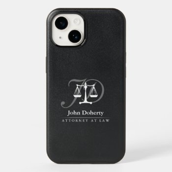 Attorney At Law | Elegant Scales Of Justice Otterbox Iphone 14 Case by BestCases4u at Zazzle