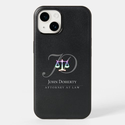 Attorney At Law  Elegant Scales of Justice OtterBox iPhone 14 Case