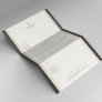 Attorney at law faux leather gold stripes elegant letterhead