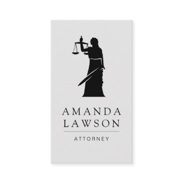 Attorney at Law Justice Scales Appointment Card Attorney at Law Justice Scales Appointment Card