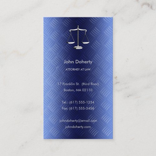ATTORNEY AT LAW - Business Card