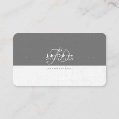 Attorney at Law  Lawyer Business Card