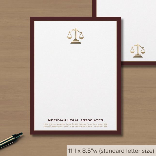 Attorney At Law Letterhead (Creator Uploaded)
