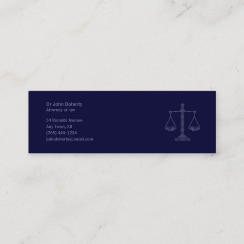 ATTORNEY AT LAW - Business Card