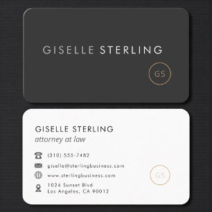 Attorney at Law Professional Business Card