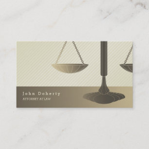 Attorney at Law   Professional Lawyer Business Card