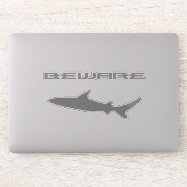 Attorney at Law Shark Sticker (Computer)