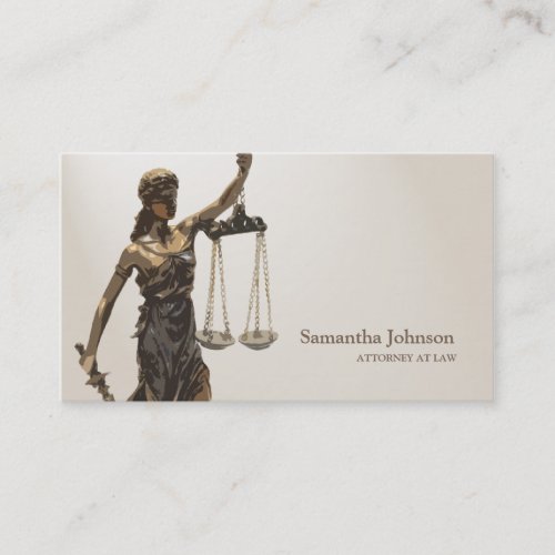 ATTORNEY AT LAW  Themida Business Card