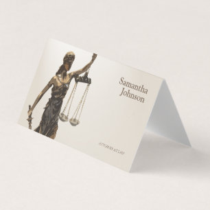 ATTORNEY AT LAW   Themida Business Card