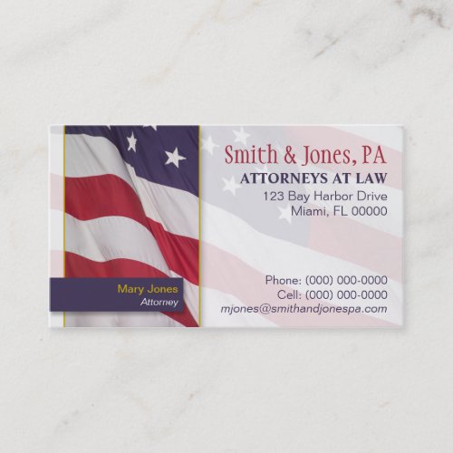 Attorney Business Card