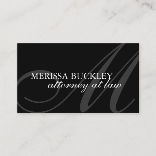 ATTORNEY  BUSINESS CARD