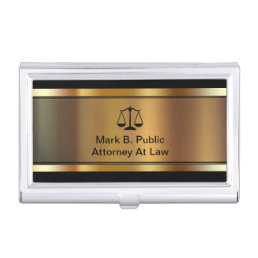 Attorney Business Card Holder