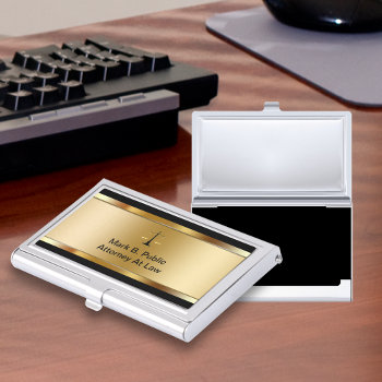 Attorney Business Card Holder by Luckyturtle at Zazzle