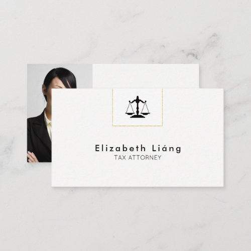 Attorney Business Card Template