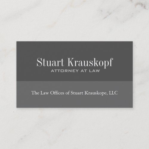 Attorney Business Cards
