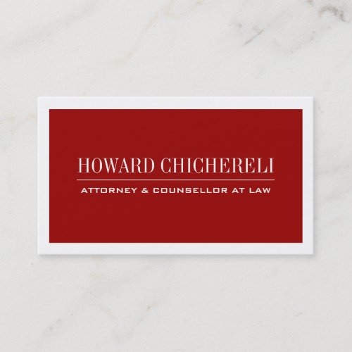 Attorney Business Cards