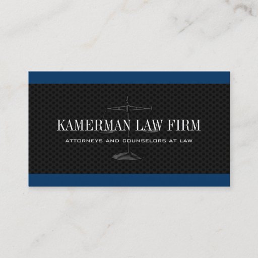 Customizable Attorney Business Cards