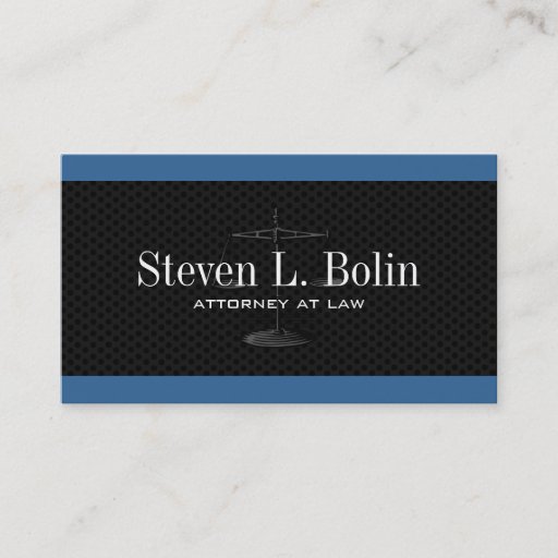 Customizable Attorney Business Cards