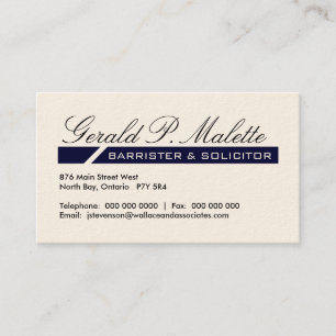 Attorney Business Cards