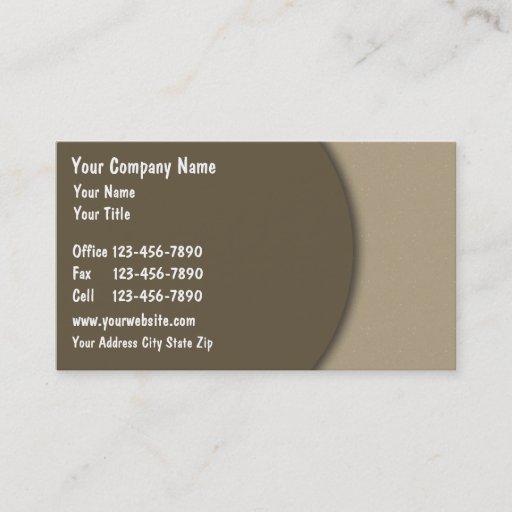 Customizable Attorney Business Cards