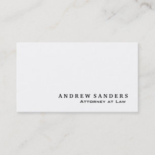 Attorney - Business Cards
