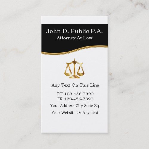 Attorney Business Cards