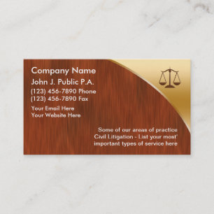Attorney Business Cards