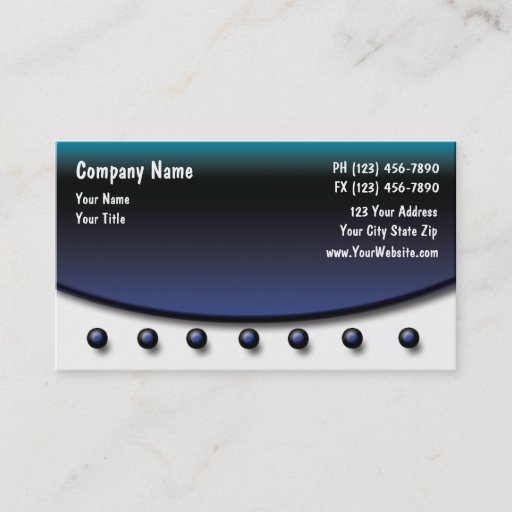 Customizable Attorney Business Cards