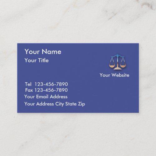 Attorney Business Cards