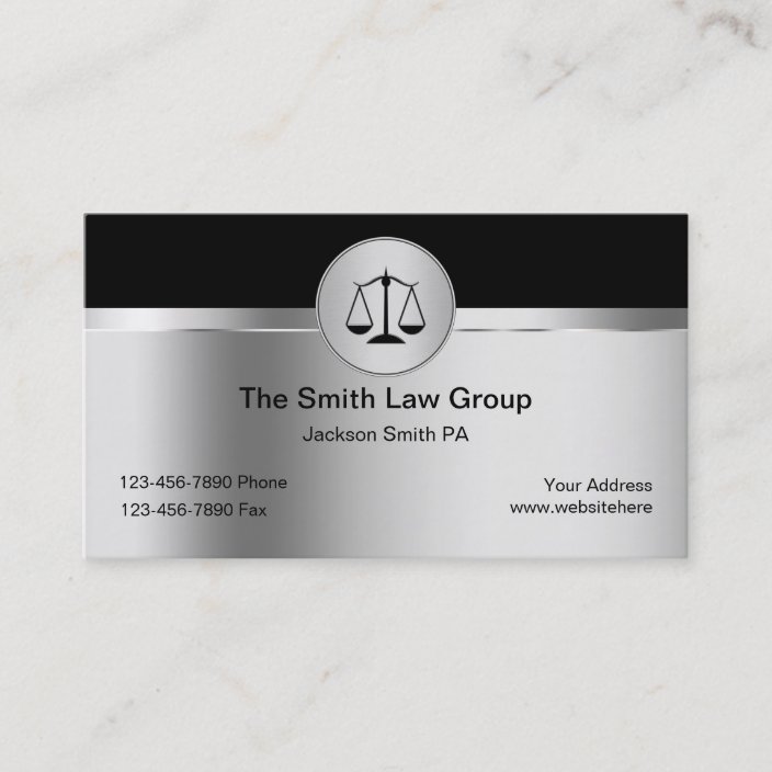 Attorney Business Cards | Zazzle.com