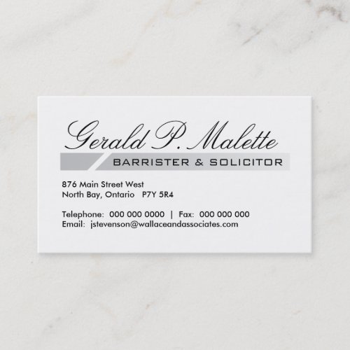 Attorney Business Cards