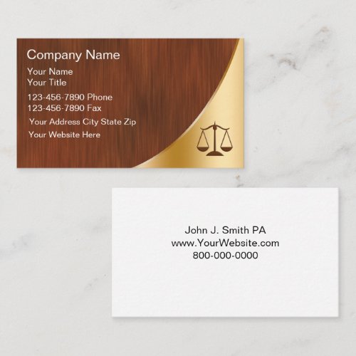 Attorney Business Cards