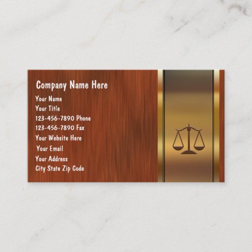 Attorney Business Cards