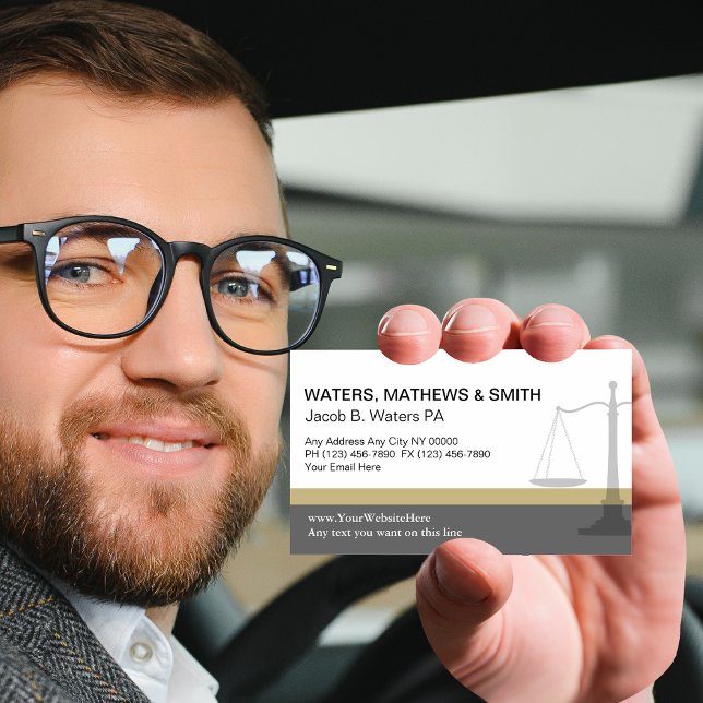 Attorney Business Cards Unique (Creator Uploaded)