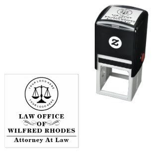 Attorney Business Law Office Black Self-inking Stamp