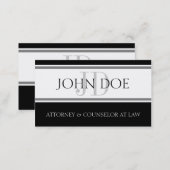 Attorney D Stripe - Available Letterhead - Business Card (Front/Back)