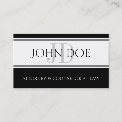 Attorney D Stripe - Available Letterhead - Business Card