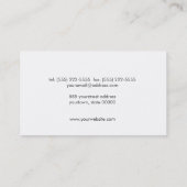 Attorney Justice Scale Gray texture Background Business Card (Back)